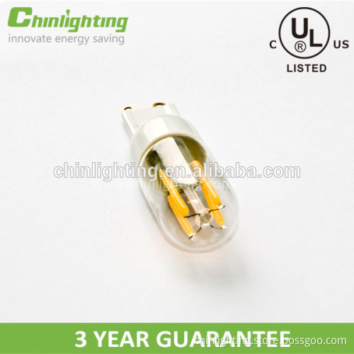 LED residential lighting mini g9 led filament bulb